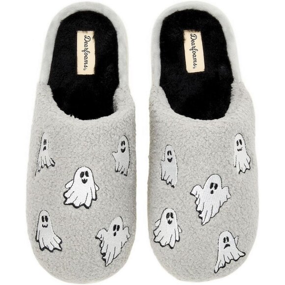 Spooky & Cozy Unisex Halloween Slippers - Perfect for Trick-or-Treating - Picture 1 of 6